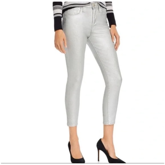 Frame Ali high rise cigarette pant - Picture 1 of 6